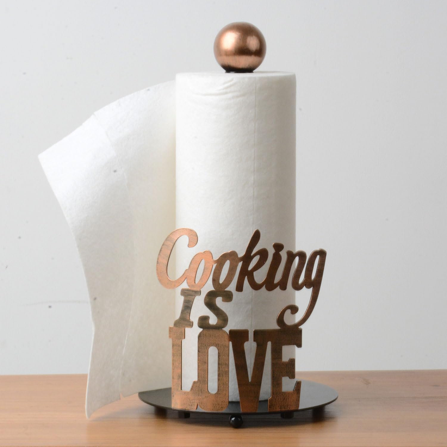 HAUCOZE Portarotolo Cucina, Porta Carta da Cucina,Porta Carta da Bagno, Portasalviette di Carta per Kitchen Countertop 34cm