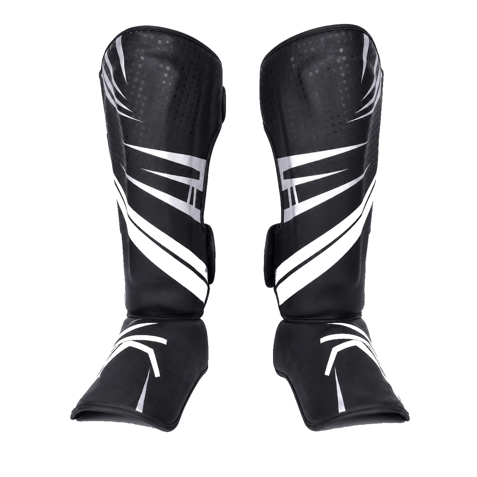 Podkładki ochronne na podbicie nóg, boks, ochraniacze goleni, kickboxing, Muay Thai, regulowane, bezpieczne dopasowanie, oddychające, do boksu, taekwondo, muay thai, sportów walki i codziennego