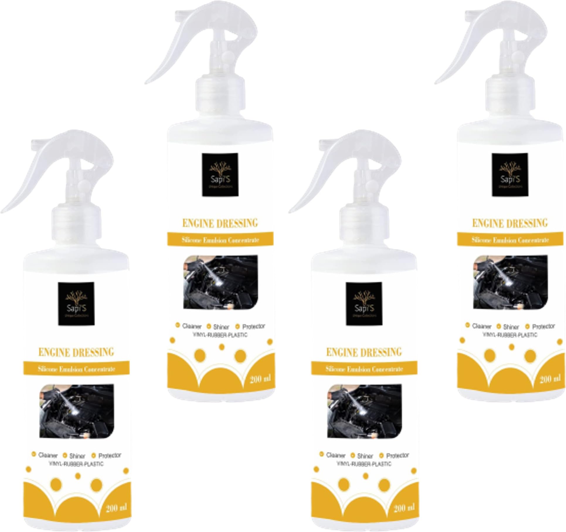 SAPI'S Engine Cleaner & Dressing Spray - 800ml Vehicle Interior & Exterior Detailing-image-42