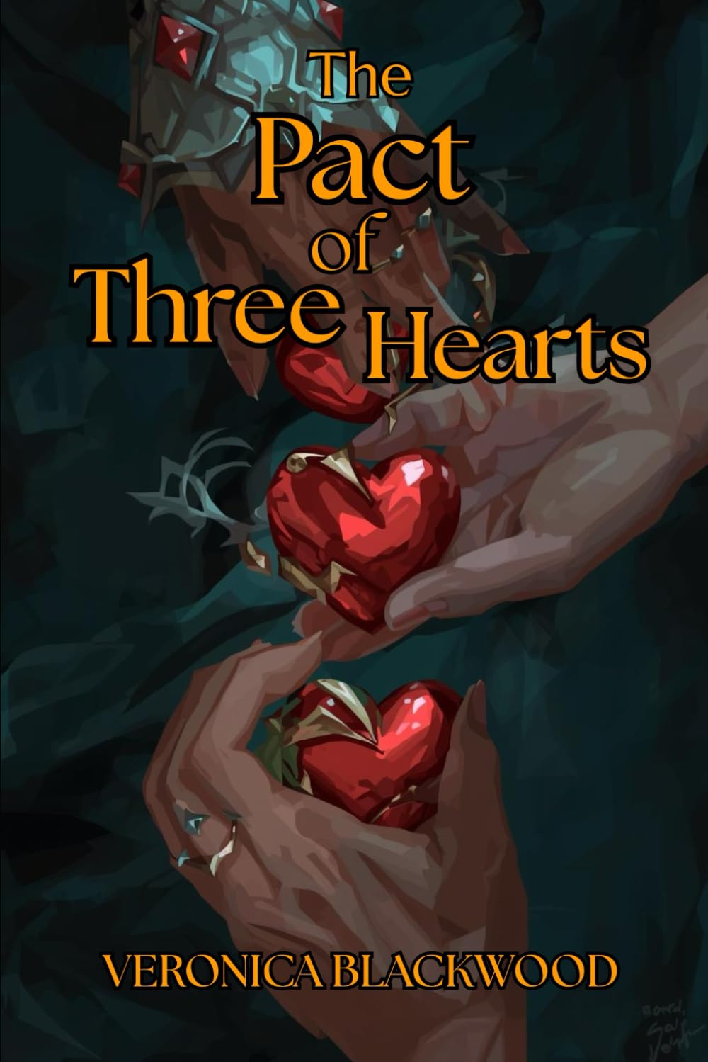 The Pact of Three Hearts: An Epic Fae Romance: A Steamy Fantasy Novel of Elemental Magic and Bound Hearts