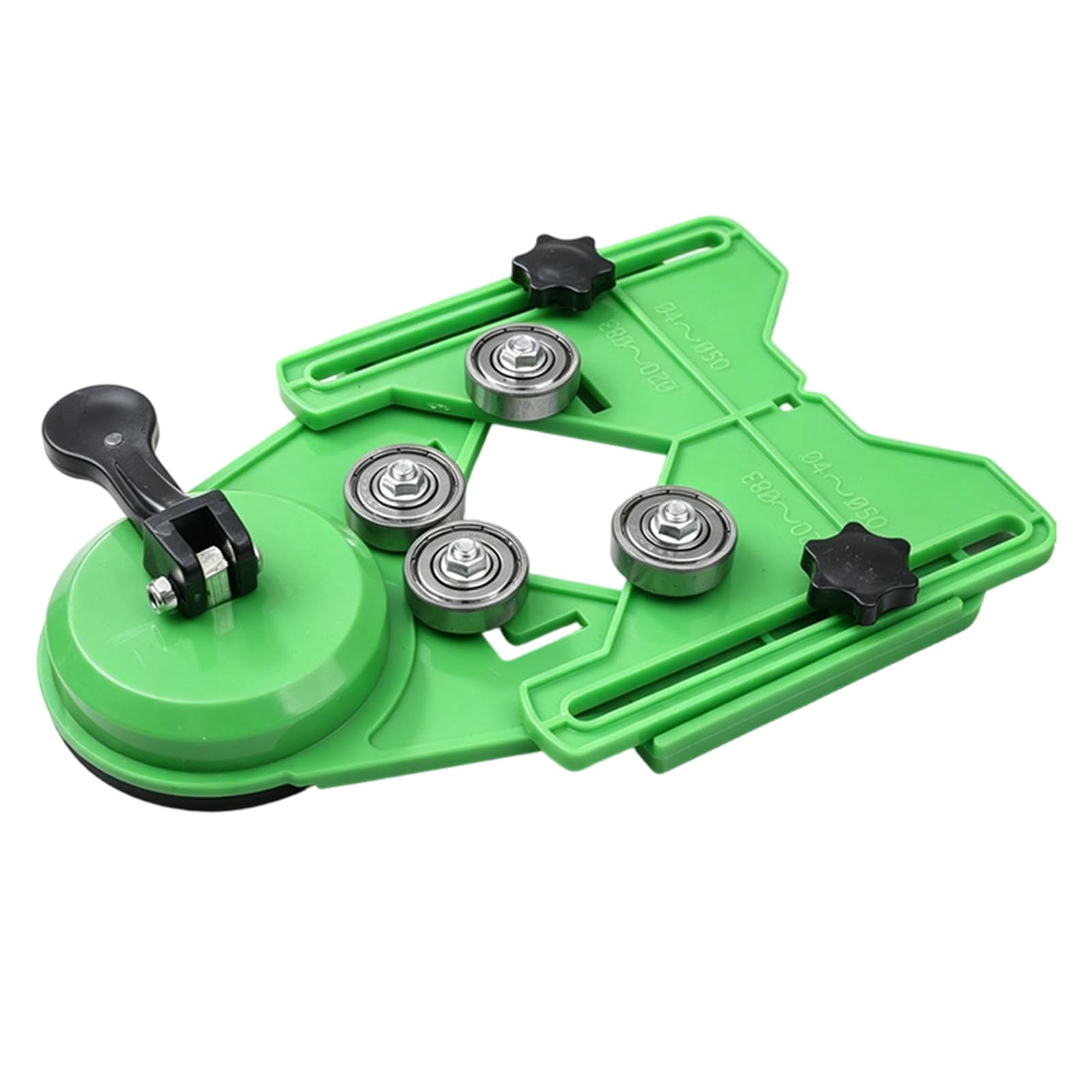 WEILWH Drill Guide Positioning Tool Adjustable Drill Guide Locators Suction Cup Glass Tiles Marble Punches Tool for Accurate