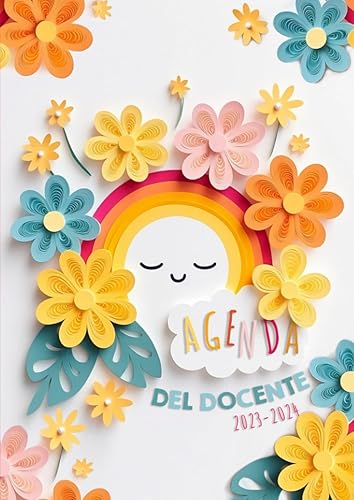 2023/2024: Agenda del Docente Settimanale A4 da Settembre 23 a Giugno 24, con Registro