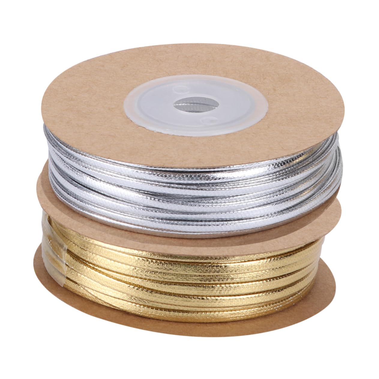 LALAFINA 3sets Leather Cord Stretchy String 15m Satin Rope for Bracelet Kit Cord Beading Jewelry Supplies 2pcs*3