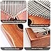 HONHAND Kalimba 17 Keys Thumb Piano, Easy to Learn Portable Musical Instrument Gifts for Kids Adult Beginners with Tuning Hammer and Study Instruction. Known as Mbira, Wood Finger Piano