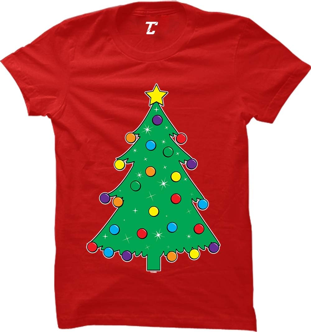 Tcombo Christmas Tree Decorated - Xmas Santa Claus Women's T-Shirt
