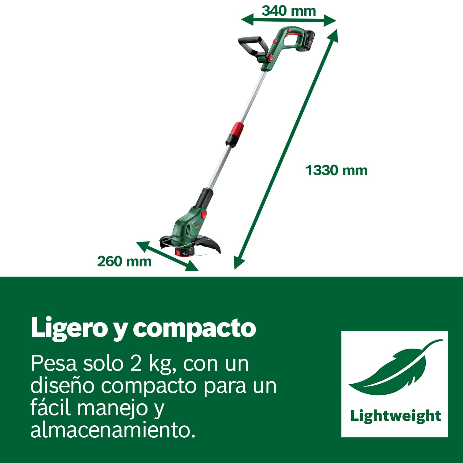 Bosch cortabordes a batería UniversalGrassCut 18V-26-500 sin Bat./carg.