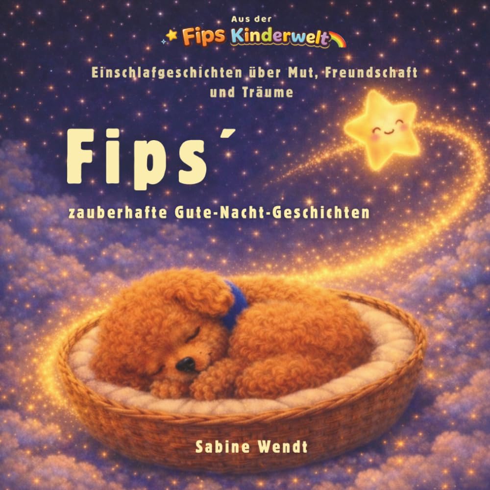 Fips´zauberhafte Gute-Nacht-Geschichten: Liebevolle Einschlafgeschichten mit Pudel Fips über Mut, Freundschaft und Träume zum Vorlesen, 80 Seiten, ab ... als Geschenk/ Aus der Fips Kinderwelt