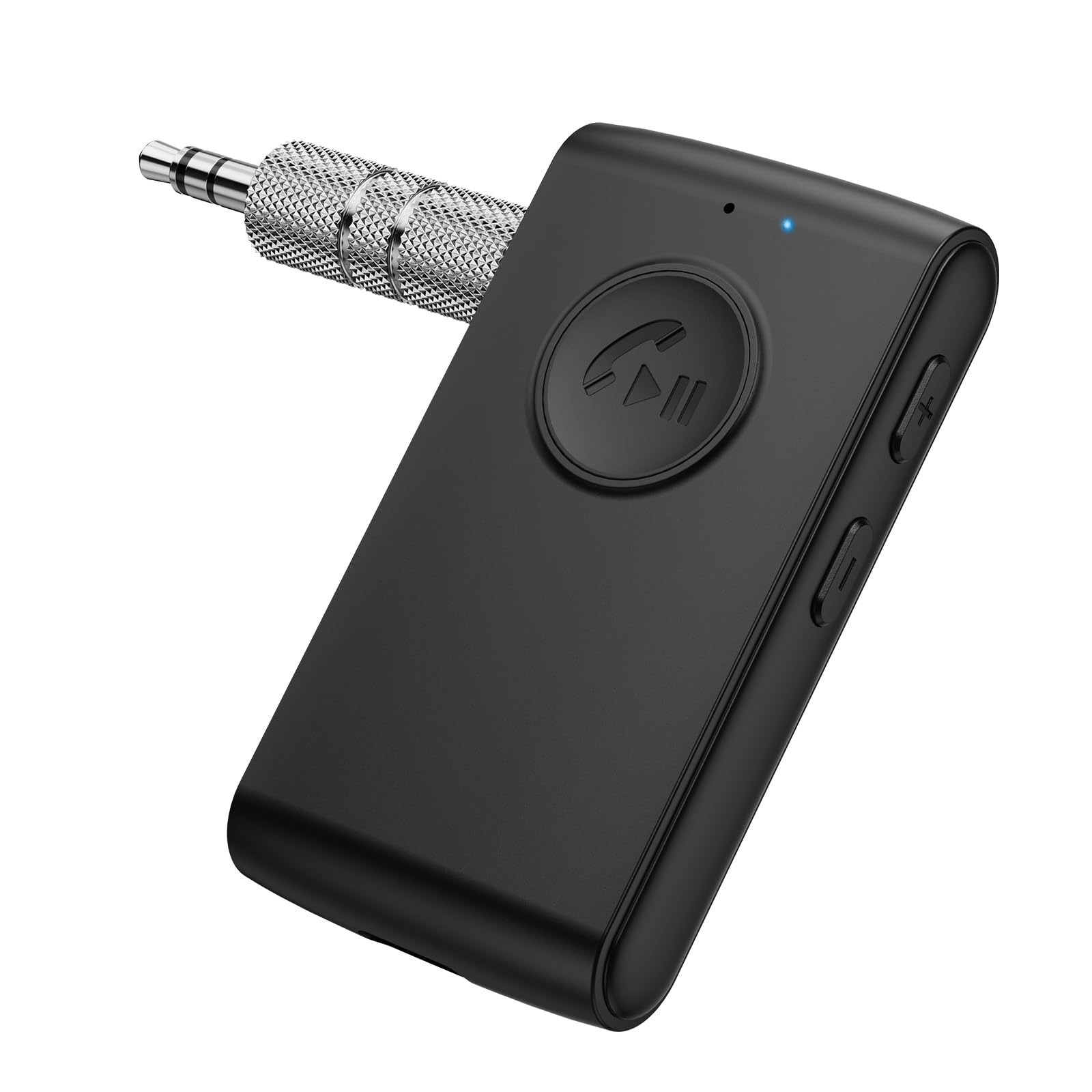 ORIA Receptor Bluetooth 5.3, Adaptador de Audio Inalámbrico con Baja Latencia, Llamadas Manos Libres, Carga Tipo C, 11 Horas de Reproducción, Receptor de Audio para Altavoces, Auriculares con Cable