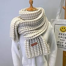 Knitted Scarf Scarf Winter Scarves Women Scarves Long Crazy Vintage Big Soft Warm Scarf Pashmina Thick Wool