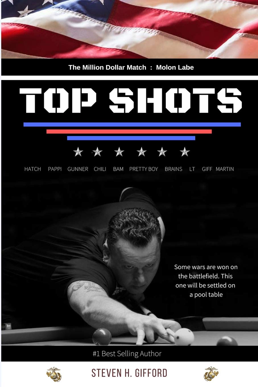 Top Shots: The Million Dollar Match: Molon Labe: 1 (Legends of Pool.com):  Amazon.co.uk: Gifford, Steven H., Brown, Barrett, Hatch, Dennis, Gifford,  Scott, England, Kurt, Banbury, Chris, Dinninger, Randy, Martin, Adam,  Lykins, Shane,