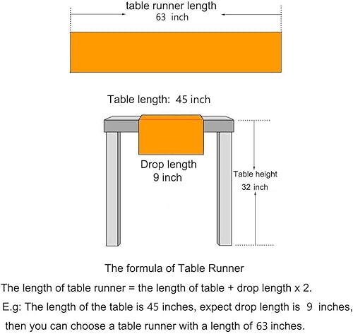 Miniatura 7 de Pasillos de mesa de algodón de ganchillo hechos a mano, color beige, pañuelos rectangulares, 16 x 35 pulgadas.