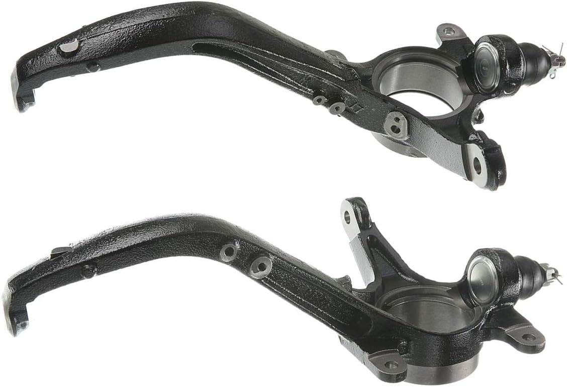 A-Premium Set of 2 Front Suspension Steering Knuckle Compatible with Acura TSX 2009-2014, Honda Accord 2008-2012, Replace # 51215TA0010 51215TA0020