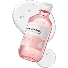 Snp 6 Peptides + 5 Hyaluronic Acid Face Serum | Firming, Soothing &amp; Moisturizing Korean Skincare for Dry Skin | Lightweight &amp; Non-Sticky Serum for Sensitive Skin | 7.43 fl oz