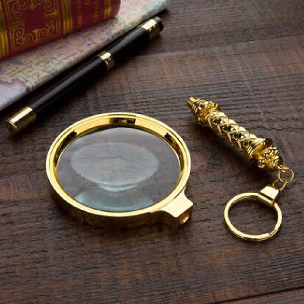 Magnifyiglasses Lenti di ingrandimento Readimagnifier Lente di ingrandimento Portatile Portatile Magnifyiglass 10X ad Alta Definizione Magnifyiglass/D/50Mm