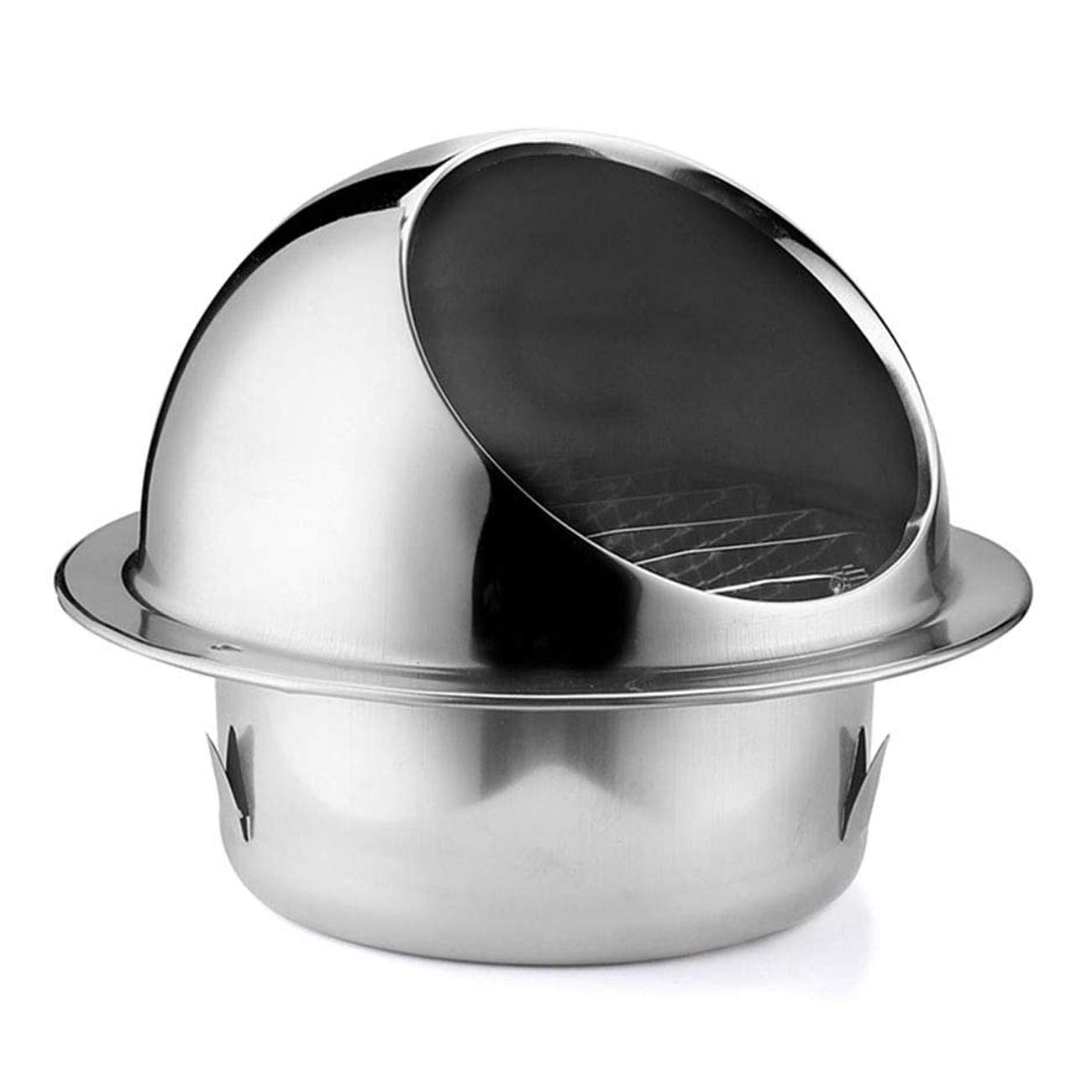 Hotte murale sans infiltration grâce au chapeau de cheminée 200mm