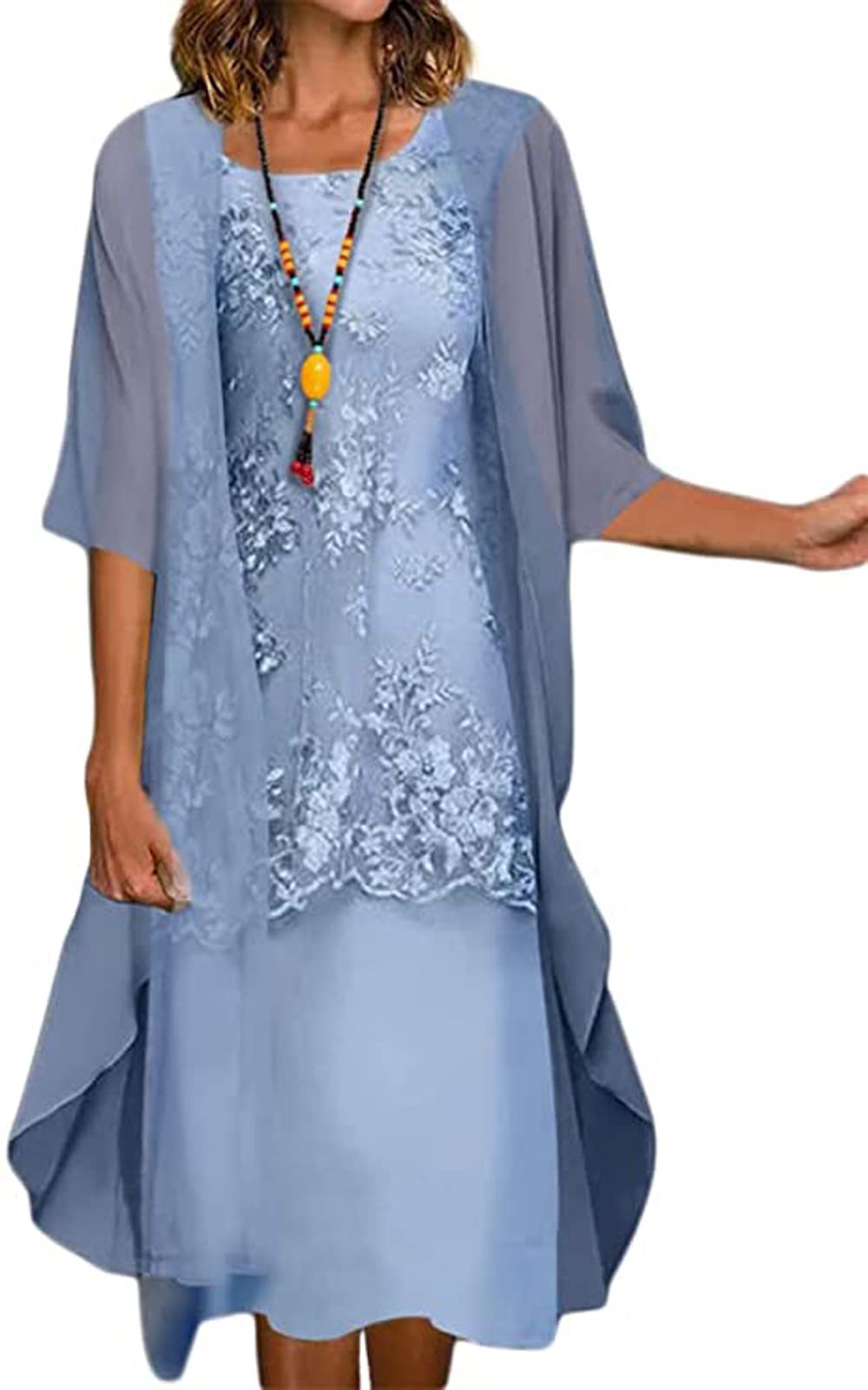 Abito da Donna in Due Pezzi, Abito in Pizzo, Abito Festivo, Abito da Sposa in Due Pezzi, Abito Elegante con Abito Giacca, Abiti da Damigella d'Onore, Abiti da Cocktail, Abito da Sera