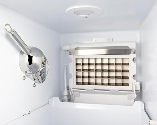 Miniatura 3 de Summit Appliance BIM47OS - Máquina de hielo incorporada, diseño resistente a la intemperie para uso en exteriores, 14.5 pulgadas de ancho, capacidad