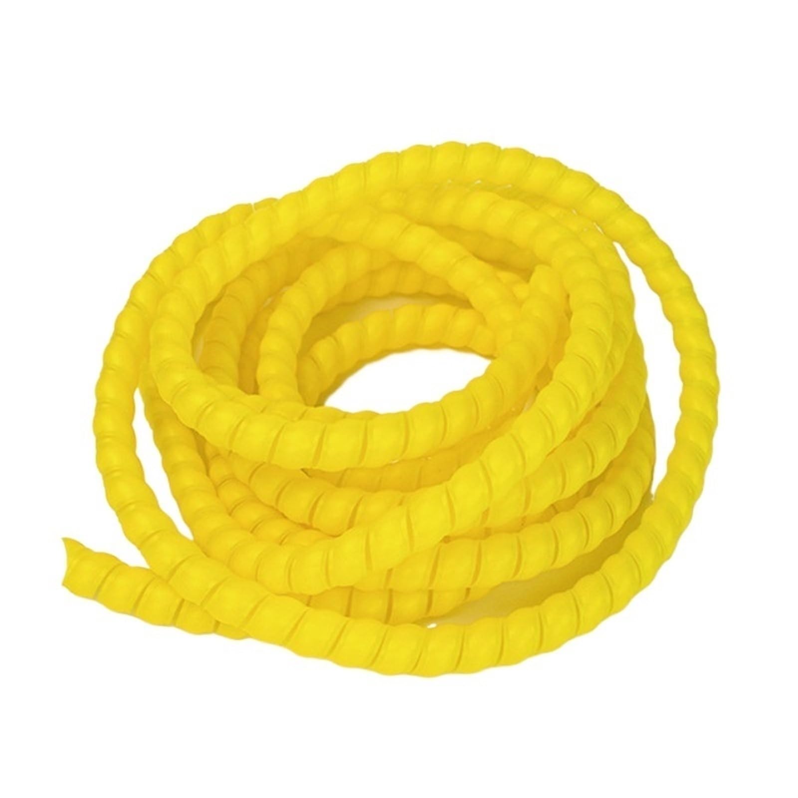 Manicotto di protezione for condotti meccanici a spirale da 5 metri, avvolgimento tubo organizzatore for cavi da 35 mm a 50 mm proteggere la manica(Yellow,ID 38mm)