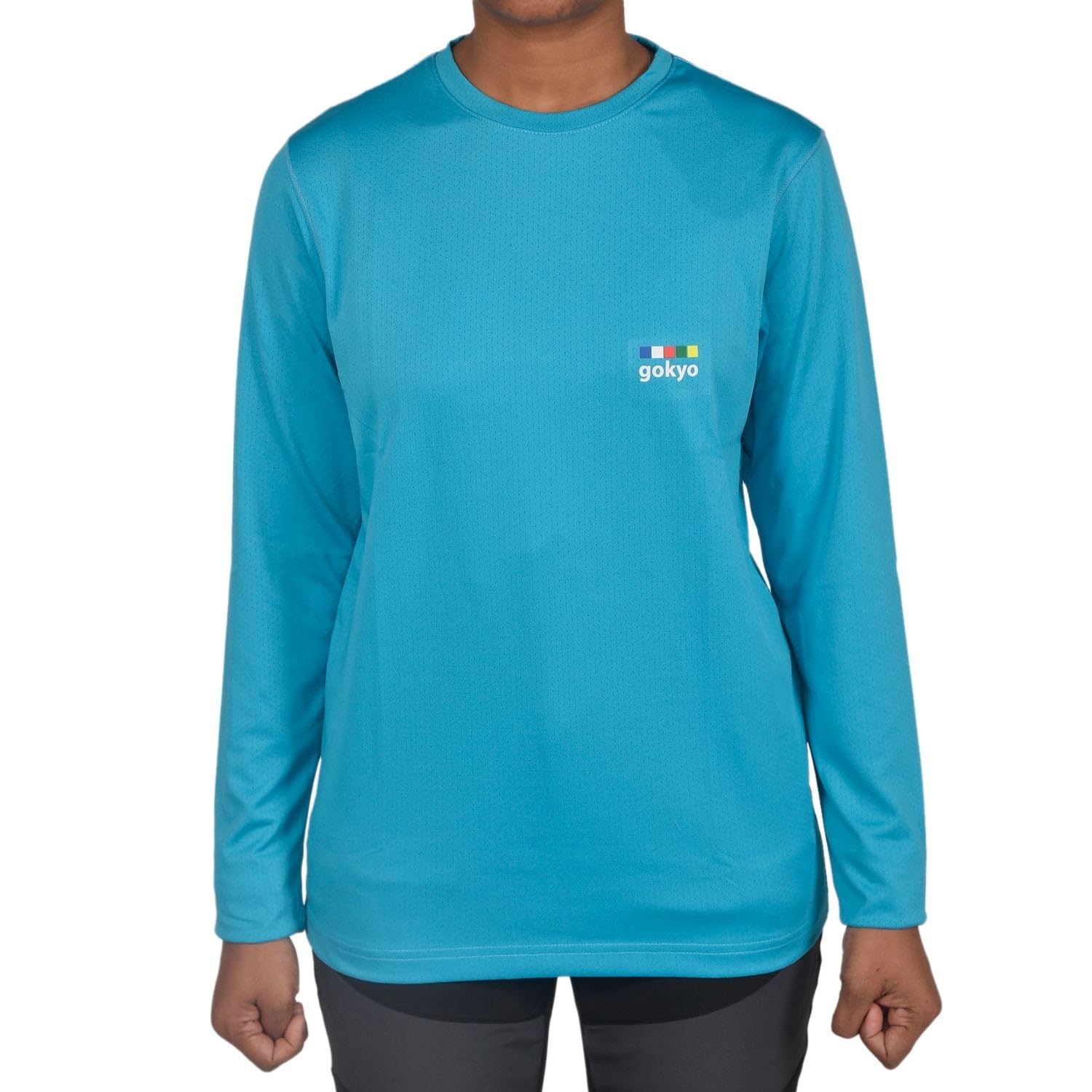 GOKYO Kalimpong Outdoor & Multipurpose Tshirt For Women Lightweight & Breathable Dry Fit Tshirt Designed for Outdoors & Indoor-image-2