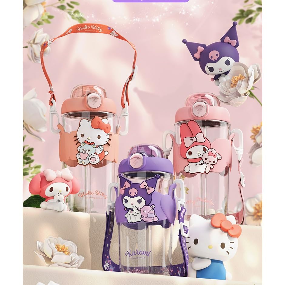 Amazon | クロミ マイメロディ シナモロール ウォーターボトル