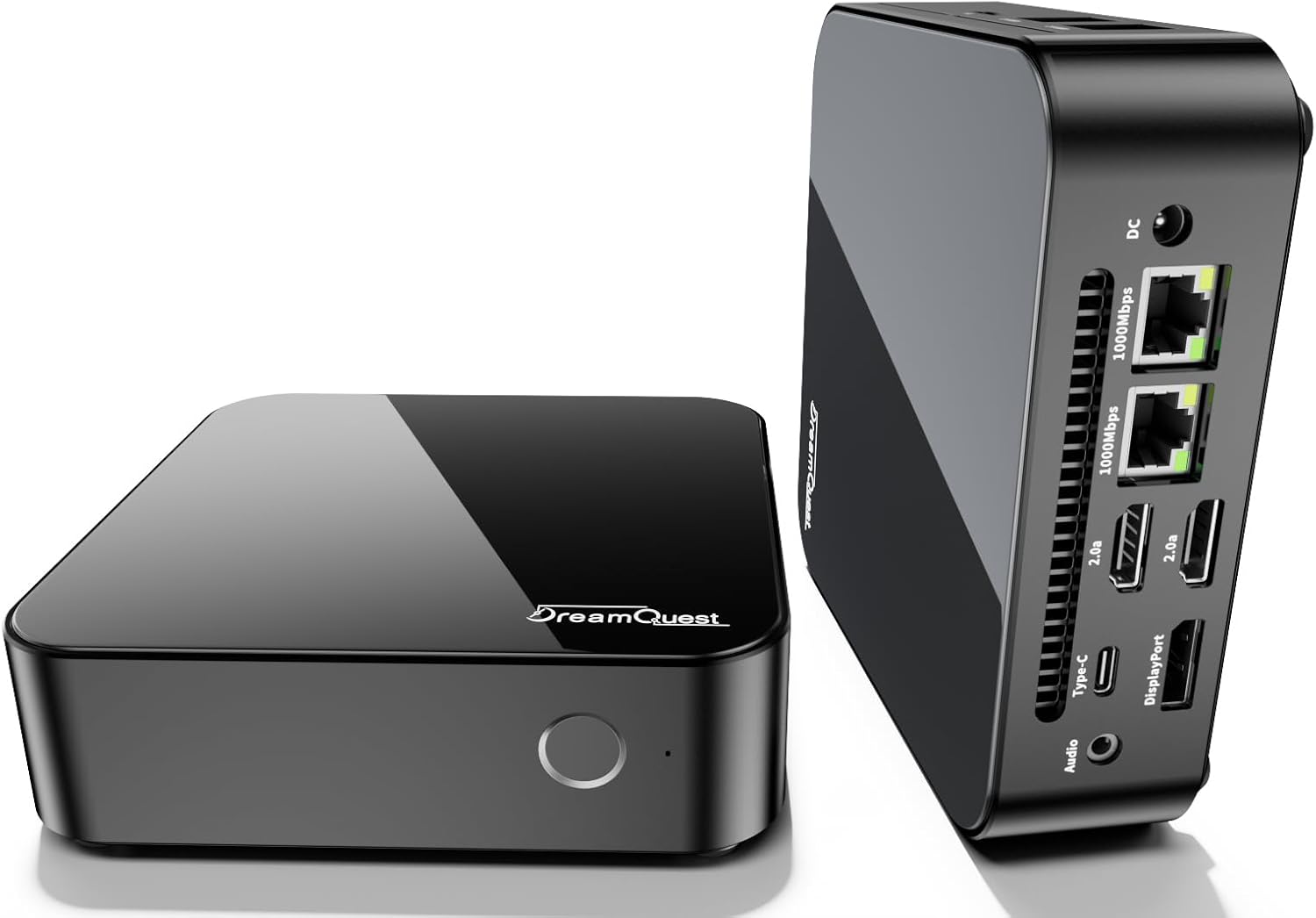 DreamQuest Mini PC Windows 11 Pro Pre-Installed Intel N95 (up to 3.4GHz) 16GB DDR4 RAM 512GB PCIe M.2 SSD Mini Desktop Computer 4K UHD/WiFi 5/USB3.1/BT5.0/Micro PC for Home & Business