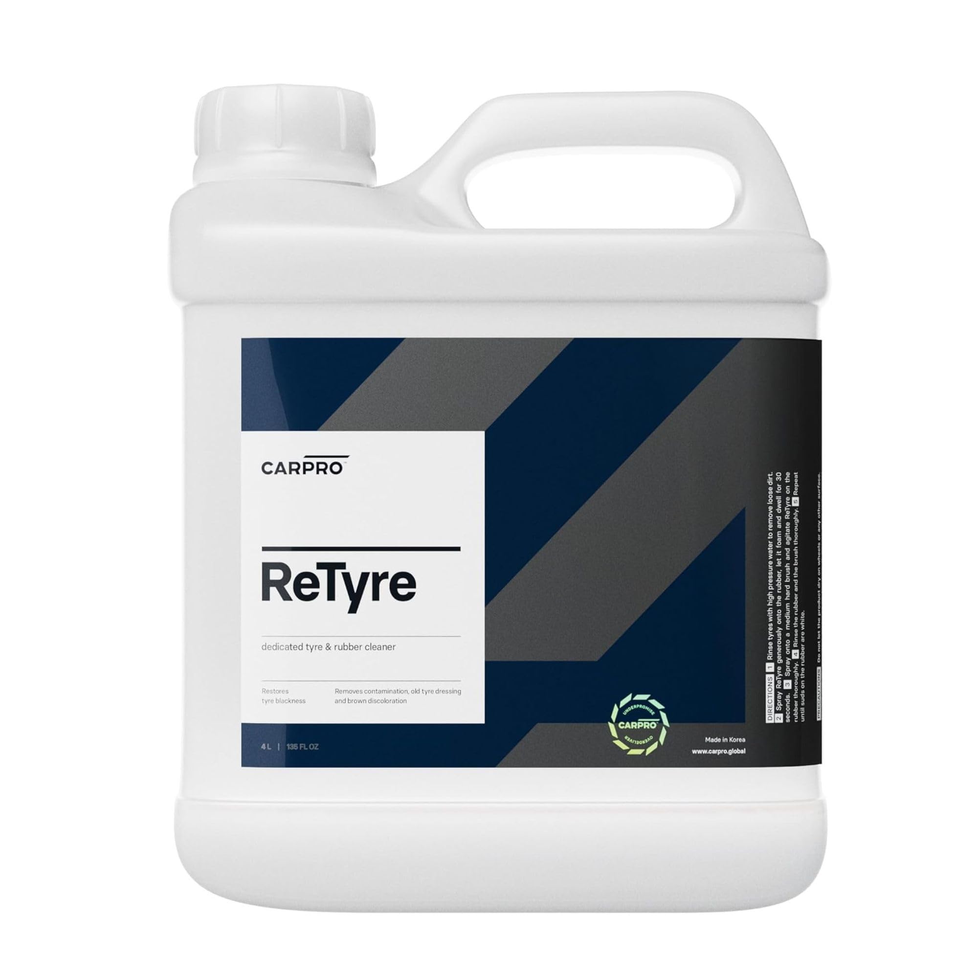 CarPro ReTyre Nettoyant pour pneus 4000 ml
