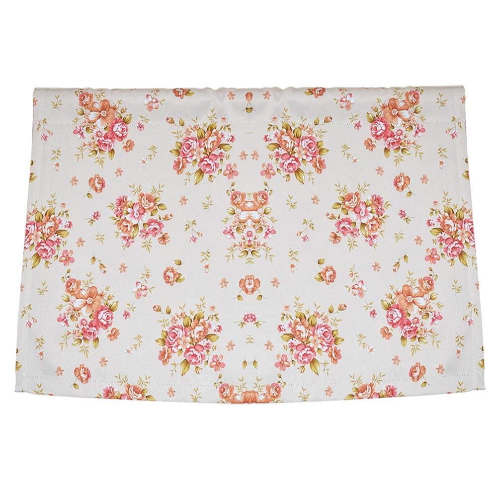 Cenefa de cocina vintage floral para decorar ventanas de baño y cafetería