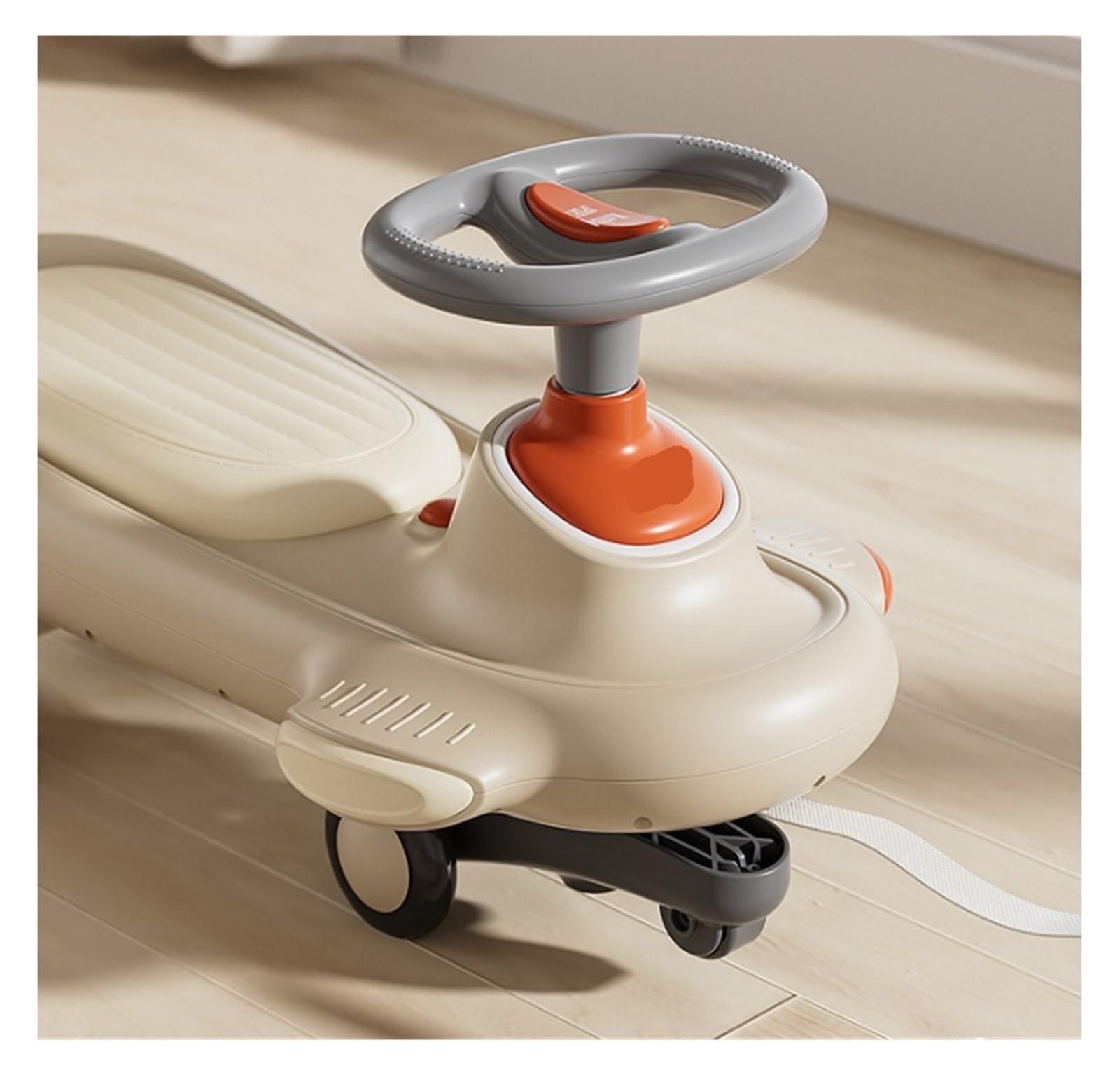 Wackelauto, Wiggle Auto-Schaukelauto for Kinder, Spielzeug for Aufsitzen, Stauraum unter dem Sitz, geräuschlose Räder, for Jungen und Mädchen, for Spielen im Innen- Außenbereich, Schaukelkarte(Blu)