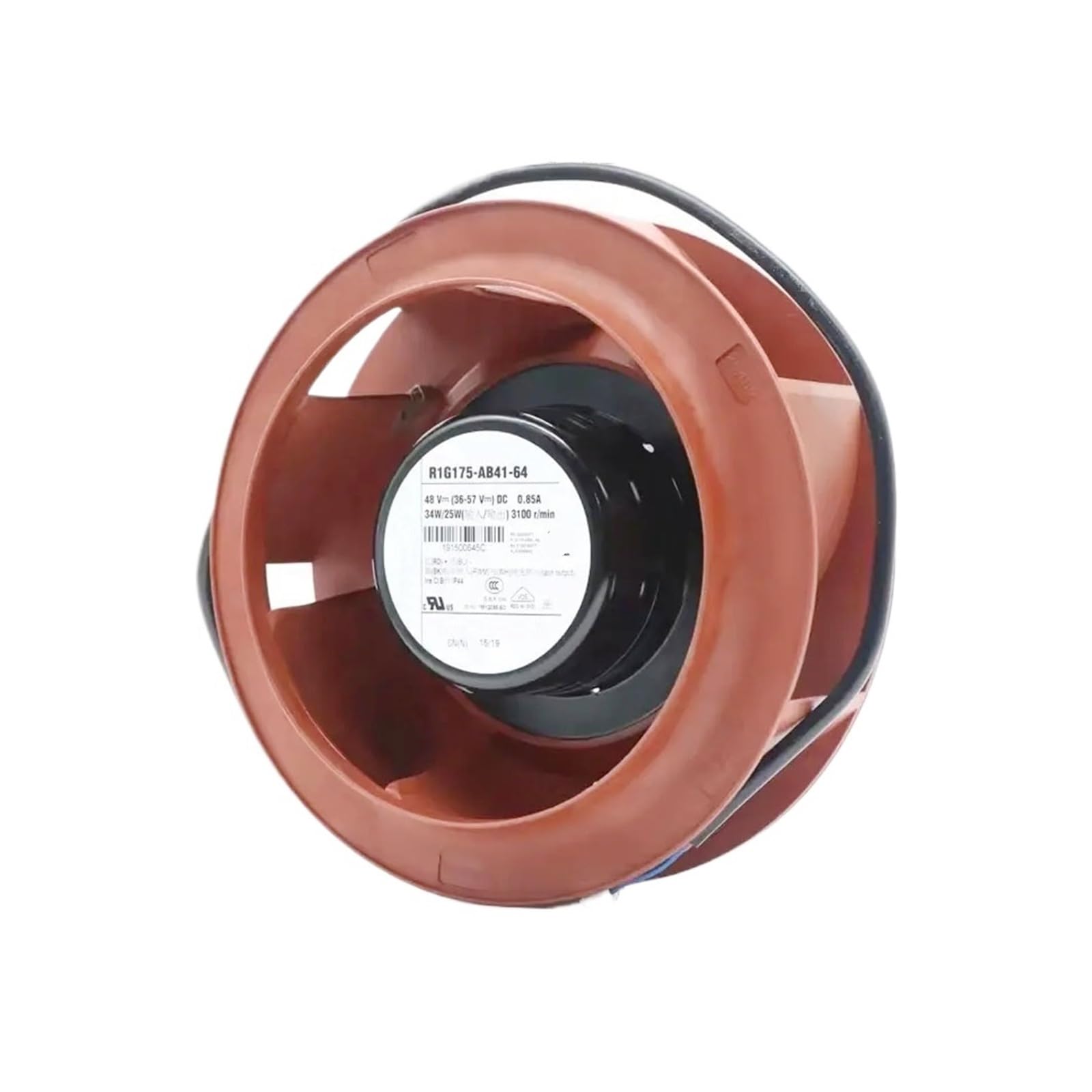 Ventilateur de refroidissement R1G175-AB41-64 pour condenseur centrifuge 48V