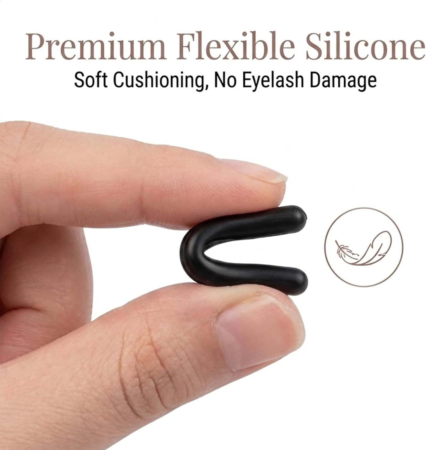Compatible with Revlon Eyelash Curler Refill Pads,Silicone Replacement Refills Only Fit for Revlon Eye Lash Curler Refill Pads,24Pack.