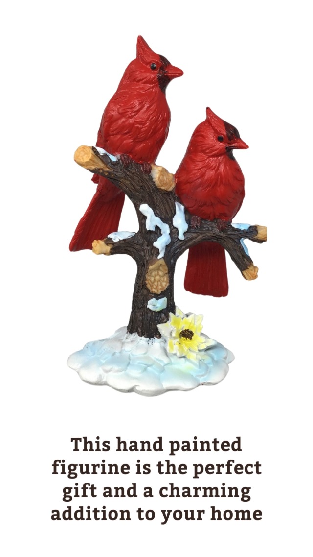 Amazon.com: BANBERRY DESIGNS Cardinals Sitting on Branches - Two