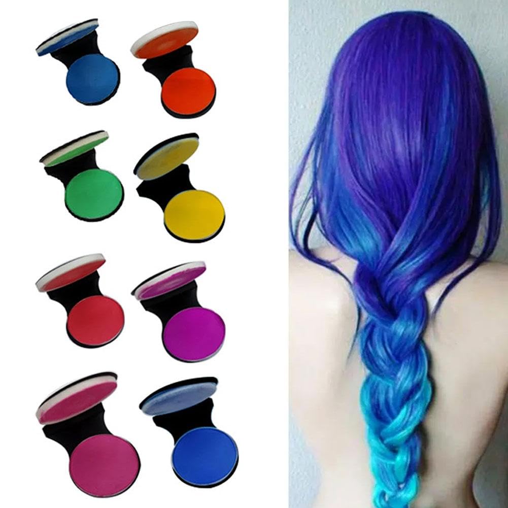 Amazon.co.jp: 8色セット おしゃれ染め 使い捨て ヘアカラー 髪染め