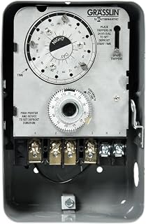 Intermatic G8145-00 Mechanical Time Initiated/Temperature Defrost Timer, Color