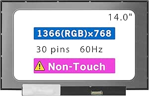 Écran LCD De Remplacement 14" HD (1366x768) Pour Lenovo IdeaPad 3 14IIL05 81WD - Livraison Rapide