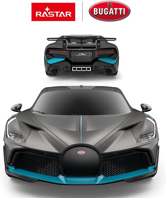 RASTAR Bugatti Divo RC Car 1:24 - Remote Control Toy Model for Boys & Adults