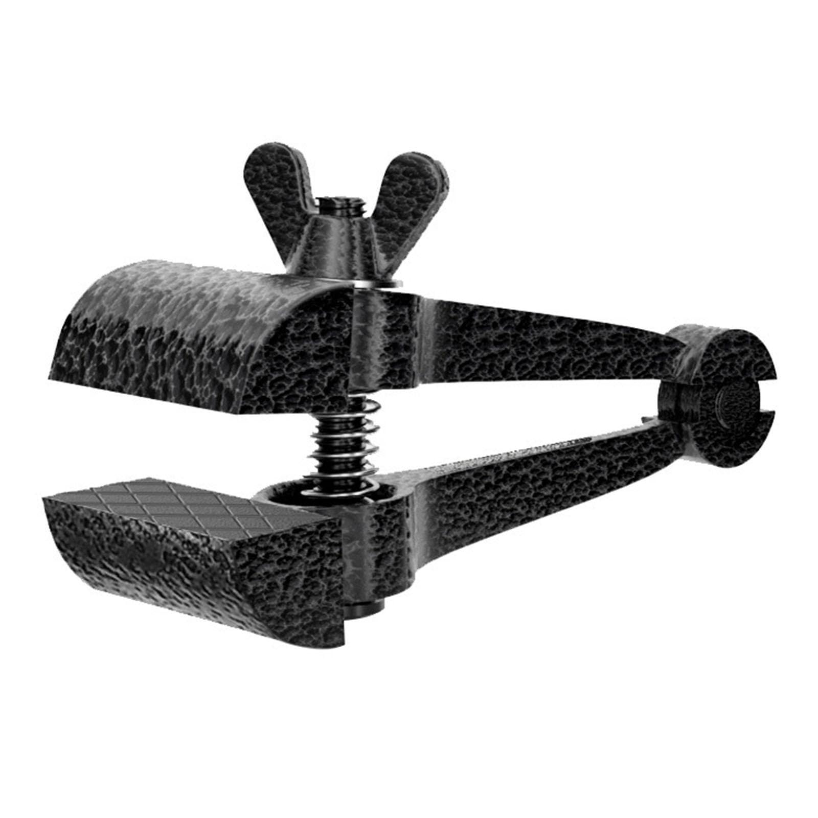 PIXZCSA Adjustable Hand Vise Clamp Tool for Efficient Black Jaw Width 40mm