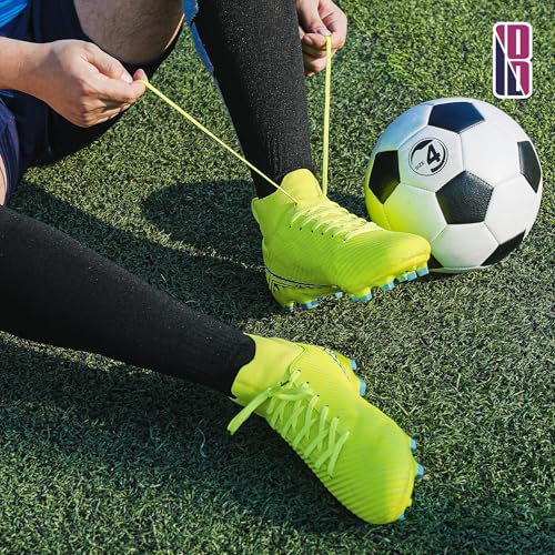brooman Men Firm Ground Soccer Cleats Big Kids Youth Outdoor Football Shoes2