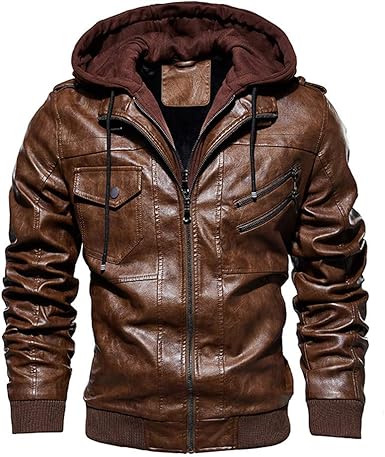 plus size leather jacket mens