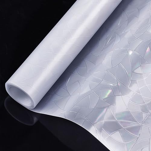 Miniatura 9 de rabbitgoo Película de privacidad para ventana, vinilo decorativo 3D para ventana, adhesivo estático para ventana, adhesivo estático no adhesivo,