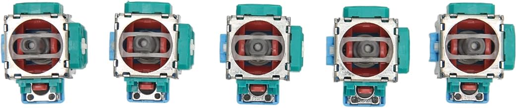 Yunseity Sostituzione Joystick 3D 5 Pezzi per Gamepad, Levetta Joystick Sensore Analogico 3D per Controller di Gioco