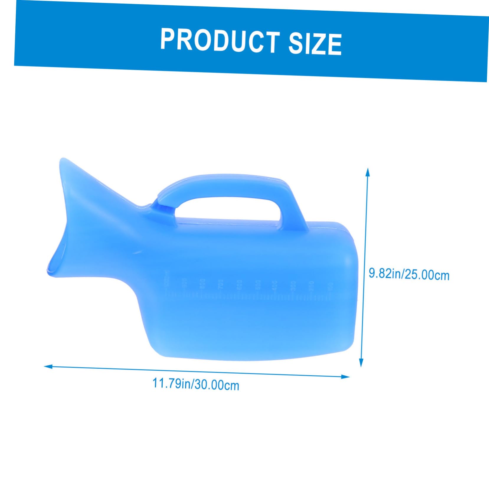 Gogogmee Strong Compression Resistance Car Urinal Bottles Men Urinal Containers Easy to Use for Elderly