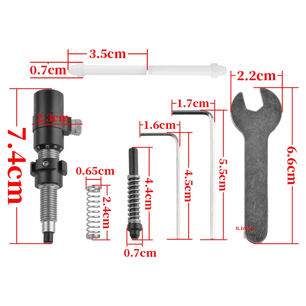 Repose-flèche Nika Noir Métal Pour Arc à Poulies Ou Recurve - Piston De Tir Professionnel