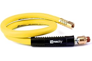 WYNNsky 3/8" Hybrid Air Hose Extension Efficiently Expands Your Reach