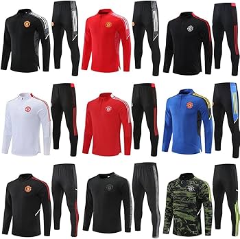 Amazon | 21-24 マンチェスター ユナイテッド 長袖 ユニフォームセット