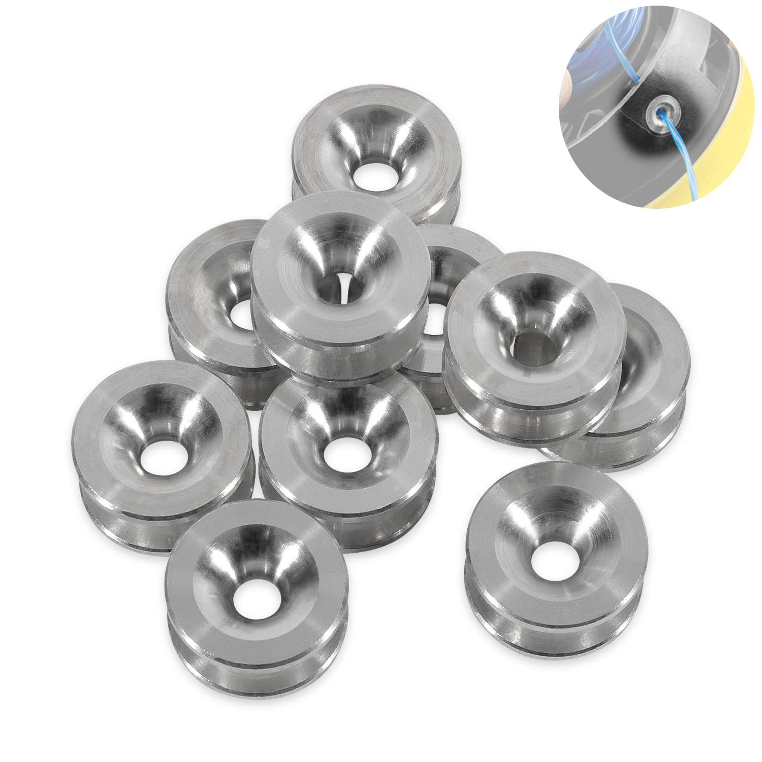 USSKYBOY385-116 Trimmer Head Eyelet Shop Pack for Stihl 4110 713 8300 (10 PCS)