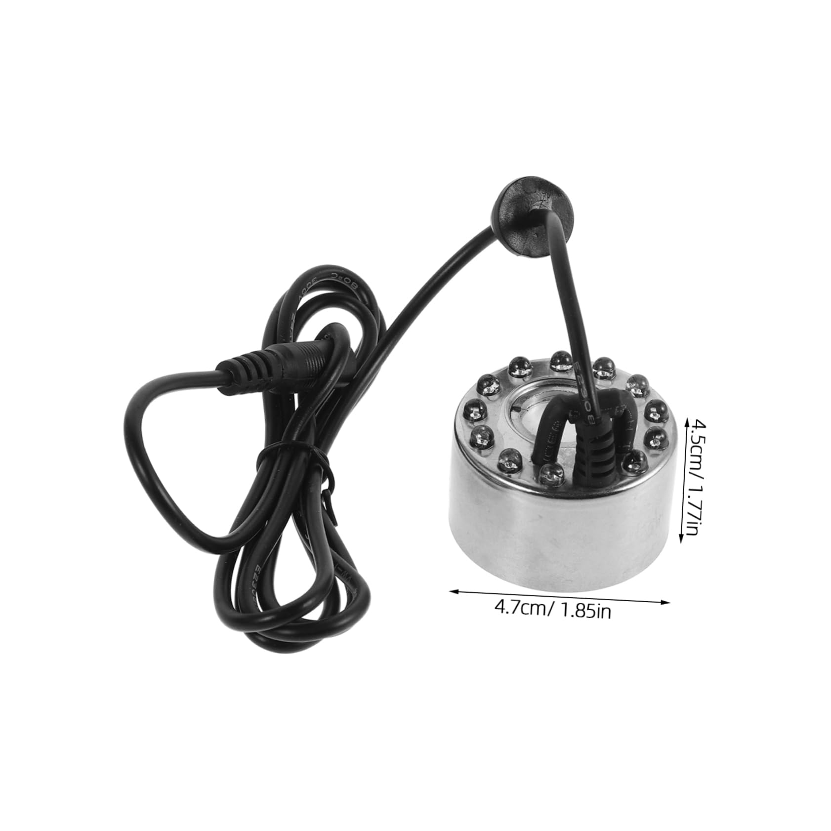 OFFSCH Halloween Water Led Lights Decorative Fountain Humidifier for Rockery Birdbath Creates Dense Mist Versatile Fountain Effects Energy Efficient Design