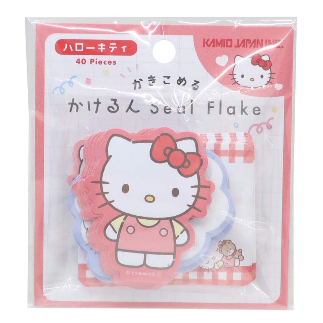 Amazon.co.jp: ハローキティ[メッセージシール]かけるんシールフレーク
