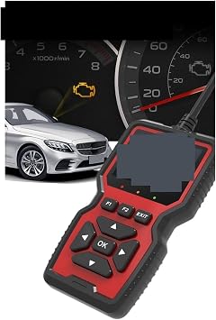Automobile Fault Detector, V519 OBD2 Scanner Diagnostic Tool Car Engine Fault Code Detector Professional Auto Check Engine Code Reader