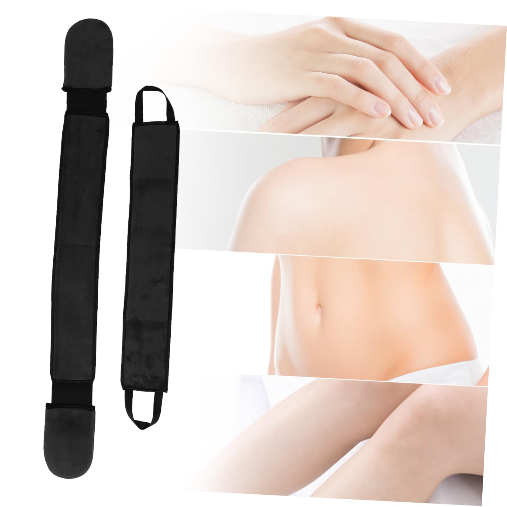minkissy 6 szt. olejowane paski tylne, opalanie twarzy, rękawica samoopalająca, aplikator, aplikator opalania twarzy, rękawiczki opalane, samoopalacz, balsam z filtrem SPF, pasek chroniący przed