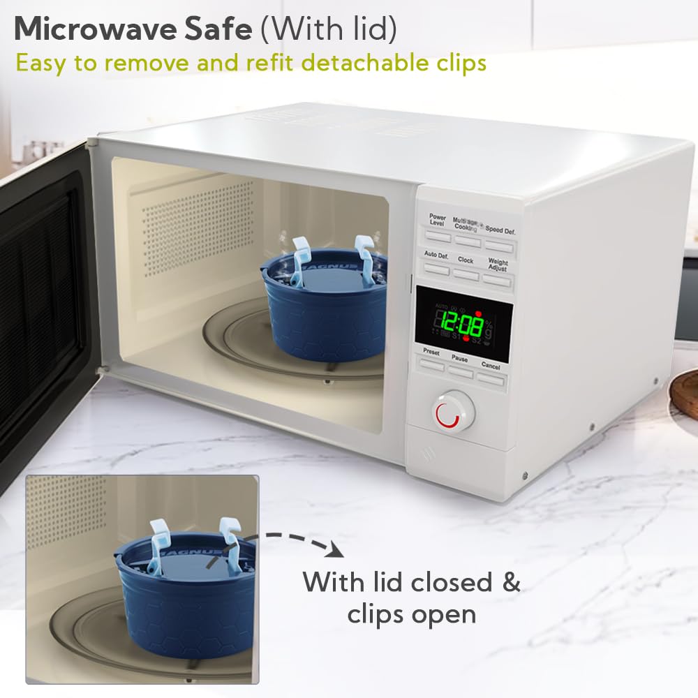 Magnus Stainless Steel Lunch Box - Leak-Proof & Airtight -5